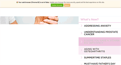 Desktop Screenshot of healthscopemag.com
